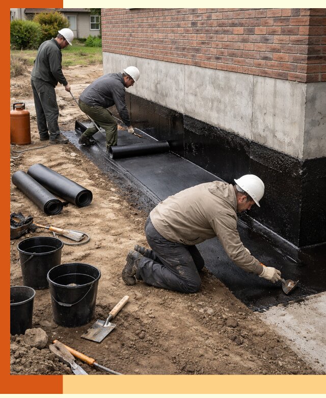 Гидроизоляция фундамента в Горно-Алтайске: надежная защита строений