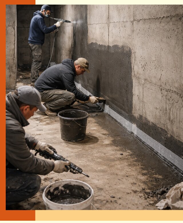 Гидроизоляция подвала в Горно-Алтайске — комплексная защита от влаги