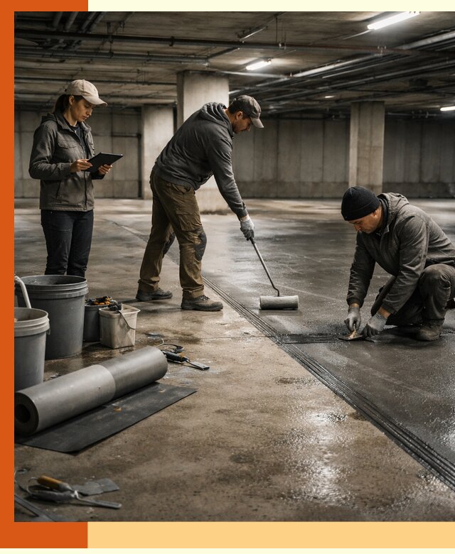 Гидроизоляция паркинга в Горно-Алтайске: качественная защита зданий