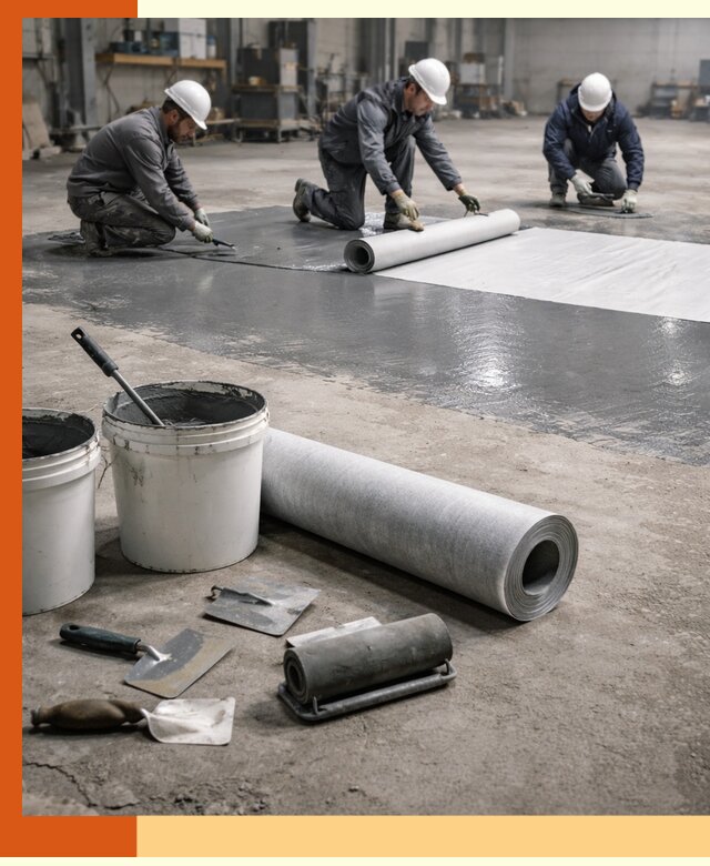 Гидроизоляция промышленного пола в Горно-Алтайске — защита и долговечность