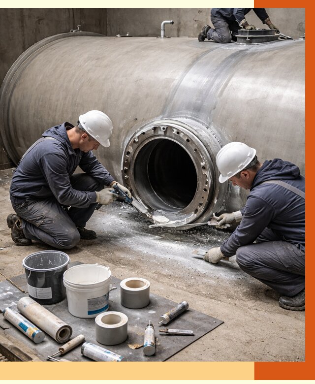 Гидроизоляция резервуара с топливом в Горно-Алтайске от 77760 руб. под ключ | ТепломастерГрн