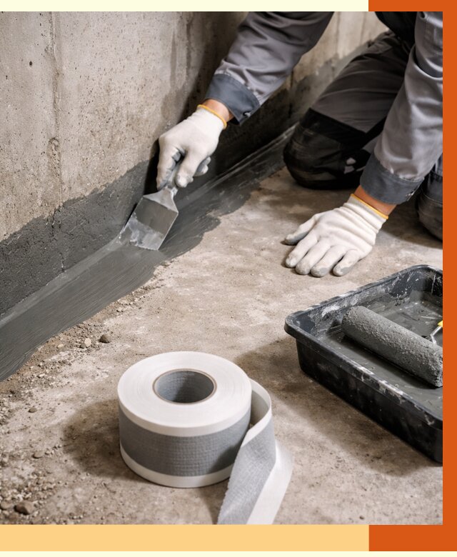 Гидроизоляция швов и герметизация стыков в Горно-Алтайске от 1296 руб. | ТепломастерГрн