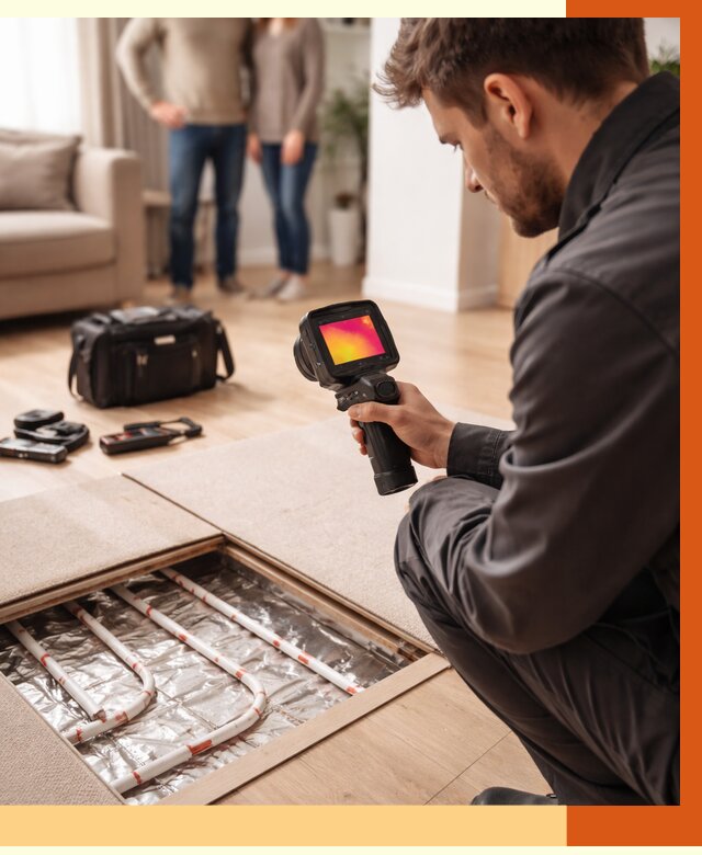 Тепловизионное обследование теплого пола в Горно-Алтайске от 4666 руб. — ТепломастерГрн