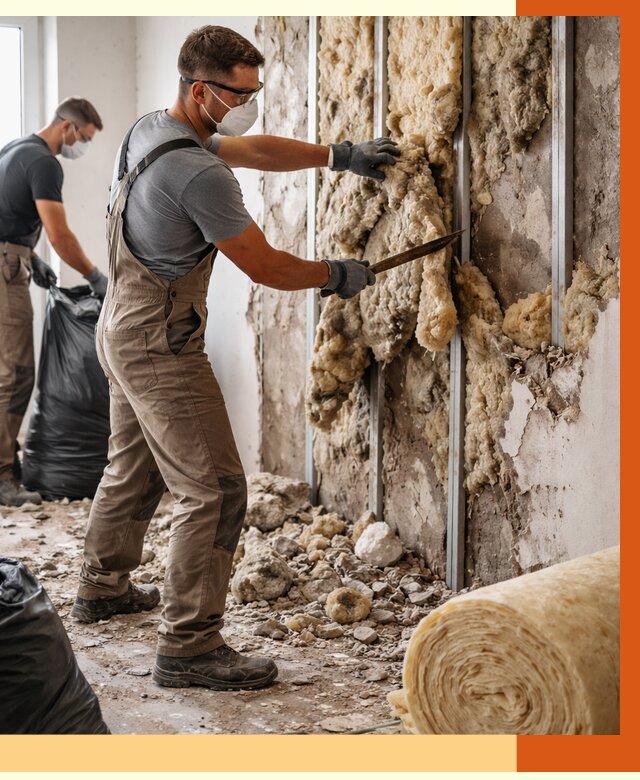 Демонтаж старого утеплителя в Горно-Алтайске от 3629 руб. — работы под ключ | ТепломастерГрн