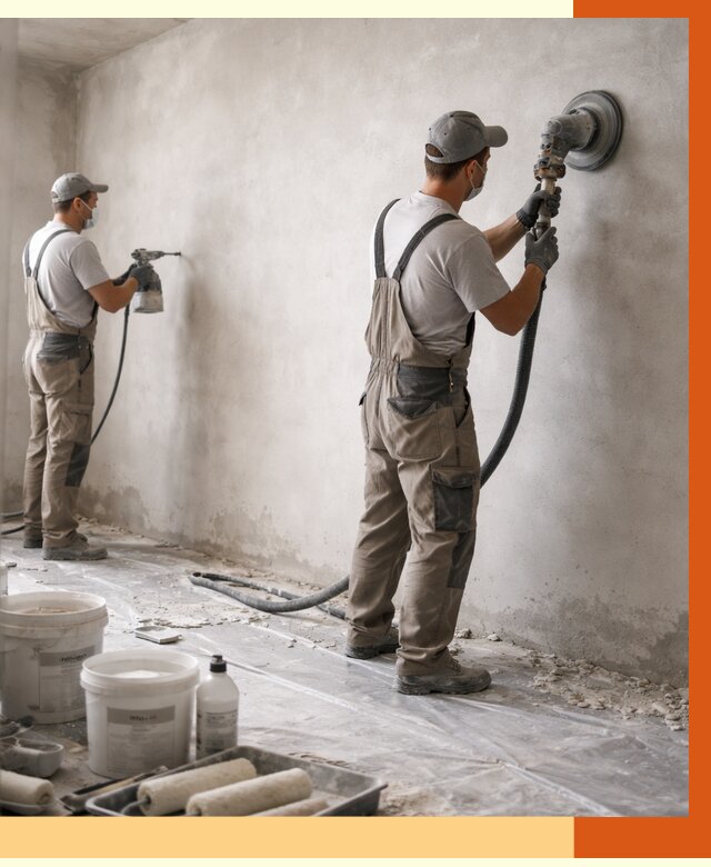 Подготовка поверхности под напыление в Горно-Алтайске от 1244 руб. — ТепломастерГрн