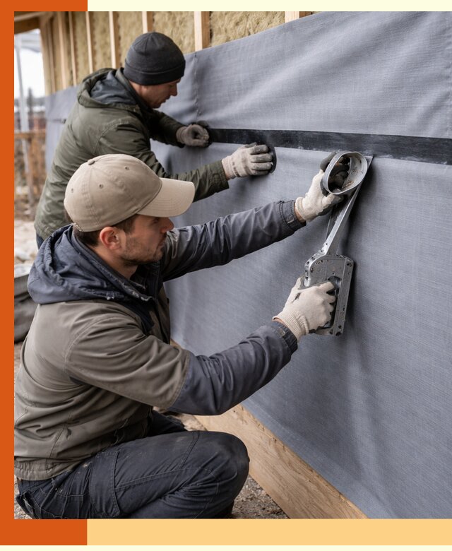 Монтаж ветроизоляции зданий и конструкций в Горно-Алтайске