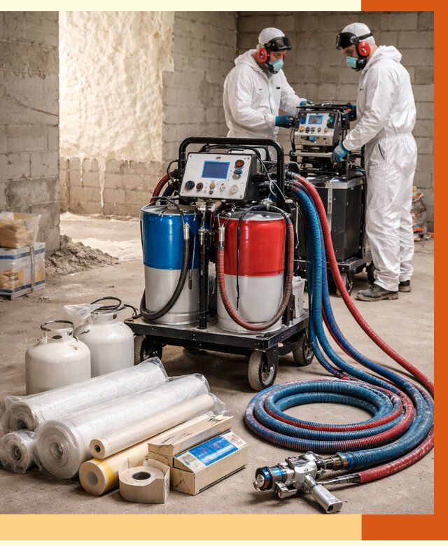 Аренда установки для напыления ППУ в Горно-Алтайске от 36288 руб. | ТепломастерГрн