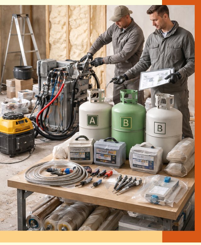 Продажа компонентов ППУ с консультацией в Горно-Алтайске от 4355 руб. | ТепломастерГрн